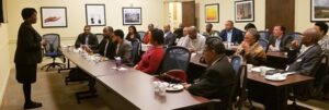 First Friday Breakfast held at GMSDC office